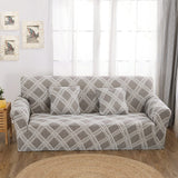 Flower Slipcover Tightly All-inclusive Wrap 1 to 4 Seats Elasticity 1pc Sofa Cover