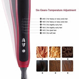 Unisex Dual-Purpose Hair Straight Styler Straightener Hair Curler Curling Ceramics Styling Combs Stick