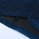 Women Sparkly Sleeveless Solid Bodycon Slim Soft Touch Dress