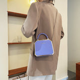 Women's Mini Shoulder Cosmetic Hard Shell Stereotyped Bag