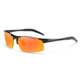 Aluminum Magnesium Alloy Frame Polarized Lens Men Eyewear Sunglasses