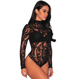 iDress Bodysuit Top Woman Long Sleeve Rompers