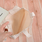 6 Sizes Shopper Tote Canvas Reusable Eco-Friendly Cloth Foldable Bags