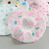 1PC Waterproof Thicken Lovely Bath Hat Solid Color One-Off Elastic Shower Cap