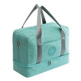 July's Song Waterproof Multifunctional Dry Wet Separation Soft Travel Duffle Bag