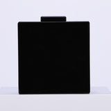 Gnirue Acrylic Handbags Women Clutch Cute Green Gold Luxury Square Vintage