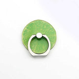 Mobile Phone Metal Finger Ring Holder Cute Lemon Fruits Stand Support