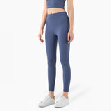 No Embarrassment Line Tight-Fitting Nine-Point Yoga Wear High-Waist Hip Pocket Quick-Drying Sweatpants