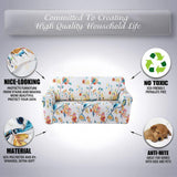 Flower Slipcover Tightly All-inclusive Wrap 1 to 4 Seats Elasticity 1pc Sofa Cover