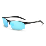 Aluminum Magnesium Alloy Frame Polarized Lens Men Eyewear Sunglasses