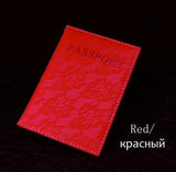 Women Passport Cover World Universal Travel Ticket Case Pouch