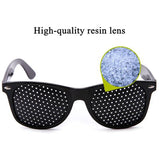 Pin Hole Eye Training Eyewear Exercise Improve Eyesight Sunglasses