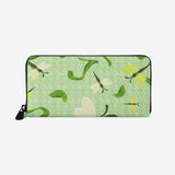 Olivine Dell Dragonflies Unisex Premium PU Leather Wallet