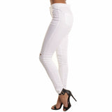 Women's Denim Hole Skinny Ripped Cool High Waist Jeans