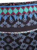 Women High Rise Ethnic Print Wide Leg Pants