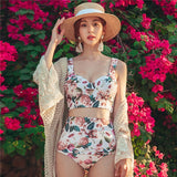 PLAVKY Halter Cut Out Trikini Swim Bathing Suit Monokini Push Up Brazilian Women One Piece