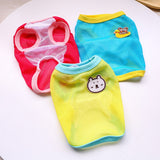 Cartoon Animal Pet Summer Thin Cool Mesh Vest Two-legged T-shirt
