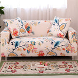 Flower Slipcover Tightly All-inclusive Wrap 1 to 4 Seats Elasticity 1pc Sofa Cover