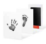 Baby Care Non-Toxic Handprint Footprint Imprint Souvenirs Casting Newborn Infant Ink Pad Clay Kit
