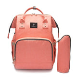 Diaper USB Large Capacity Nappy Waterproof Travel Backpack Baby Care Stroller Handbag
