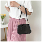 Women's Transparent Jelly Candy Colored PVC French Underarm Baguette
