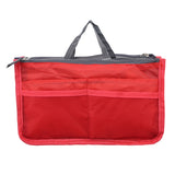 Women Organizer Insert Nylon Travel Handbag Large Cosmetic Tote Pouch