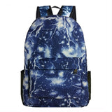 School Bag Noctilucous Luminous Student Notebook Backpack Glow in the Dark