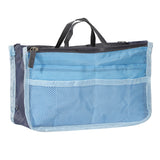 Women Organizer Insert Nylon Travel Handbag Large Cosmetic Tote Pouch