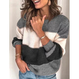 Women's Loose Leopard Print Pullover Plus Sizes High Quality Oversized Thick Sweater