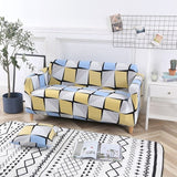Flower Slipcover Tightly All-inclusive Wrap 1 to 4 Seats Elasticity 1pc Sofa Cover
