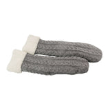 Women 1 Pair Huggle Slipper Thicken Thermal Wool Cashmere Snow Socks