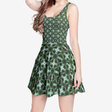 Mallard Myrtle Women's Sleeveless Midi Casual Flared Skater Dress