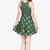 Mallard Myrtle Women's Sleeveless Midi Casual Flared Skater Dress