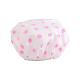 1PC Waterproof Thicken Lovely Bath Hat Solid Color One-Off Elastic Shower Cap