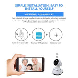 Portable WiFi IP Camera 720P HD Wireless Smart Audio Video Record Surveillance