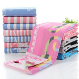 LDAJMW Cotton Gauze Adult Cartoon Bath Beach Textile Large Thick Towel