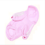All Seasons Letter Pattern 100% Cotton Small to Large Dog Apparel Pet Coat