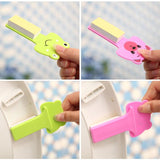 Lifter Avoid Touching Toilet Seat Handle Sticker Bathroom Lid
