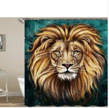 Bathroom Decor 3D Print Customized Animal Beast Waterproof Shower Curtains