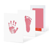 Baby Care Non-Toxic Handprint Footprint Imprint Souvenirs Casting Newborn Infant Ink Pad Clay Kit