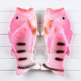 Runware Shoes Fish Slippers Flip Flops Unisex Beach Slides Light Funny