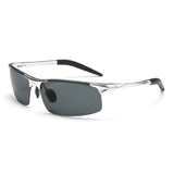 Aluminum Magnesium Alloy Frame Polarized Lens Men Eyewear Sunglasses