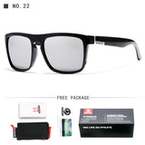 Men's Polarized All-Fit Mirror Classic Design Sunglass Brand Box