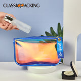 Colorful Laser Portable Simple Waterproof Large-Capacity Cosmetic Bag