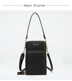 Crossbody Women Cellphone Card Holder Mini Wallet Shoulder Bag