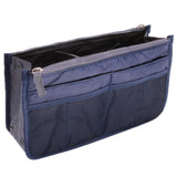 Women Organizer Insert Nylon Travel Handbag Large Cosmetic Tote Pouch