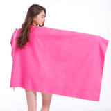 Zipsoft Microfiber Quick Drying Travel Blanket Pool Towel