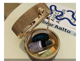 Women Diamond Acrylic Round Clutch Small Shoulder Crossbody Bag