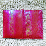 Women Passport Cover World Universal Travel Ticket Case Pouch