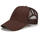 Glitter Ponytail Baseball Snapback Mesh Cap Messy Bun Adjustable Hat